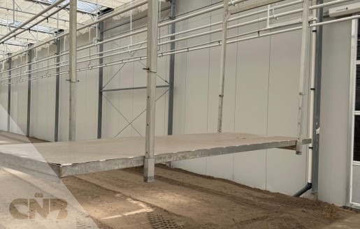 Foto van Plukwagen voor in de kas