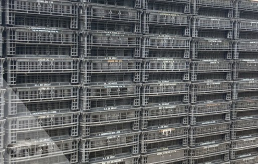 Foto van Kunststof schuifgaasbakken