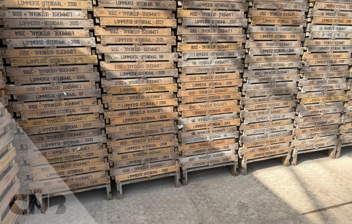 Foto van Houten gaasbakken