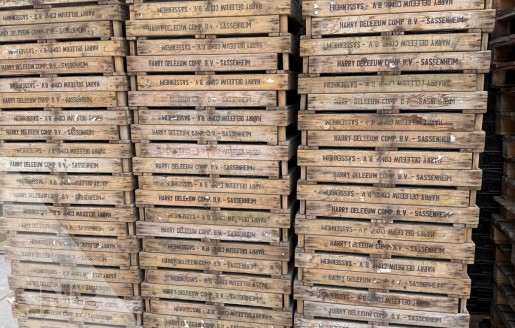 Foto van Houten gaasbakken