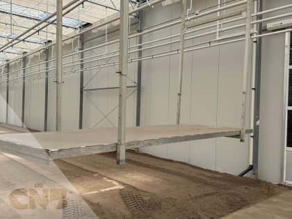 Plukwagen voor in de kas