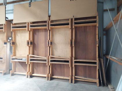 Droogwanden 2 breed 4 hoog