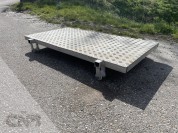 Foto van buisrail / hijsverwarming plateau