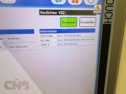 Foto van Ammoniak koude machine  in 40 foot zeecontainer